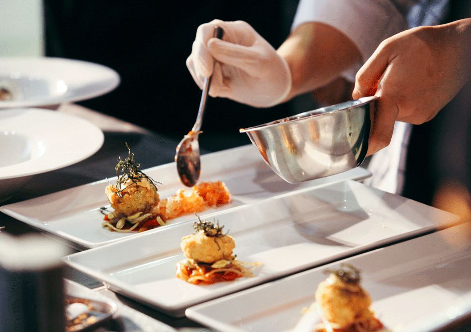 Chef Preparing Food